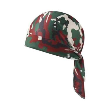 Imagem de Bandana Esportiva Camuflada Respirável, Lenço, Chapéu Pirata, Capuz Pa