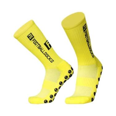 Imagem de Meias De Futebol Antiderrapantes Com Ventosas De Silicone Para Homens 