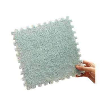 Imagem de Tapete De Atividades Para Bebês Em EVA Macio E Peludo, Peças De Exercí