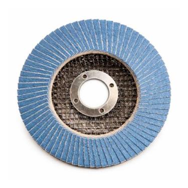 Imagem de 10un Disco Flap Grão 100 Zircônia 115 X 22mm 4 1.2 X 7.8 - Fertak