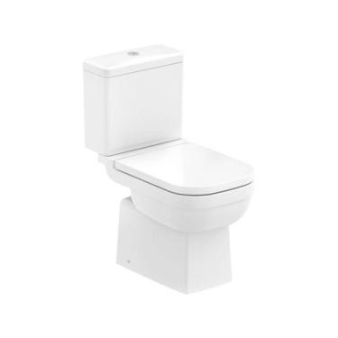 Imagem de Vaso Sanitário com Caixa Acoplada e Assento Soft Close Elite Celite