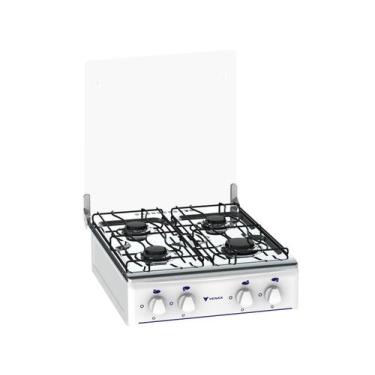 Imagem de Fogao 4 Bocas Venax Flamatop Branco Gas Glp