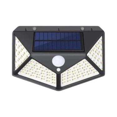Imagem de 12 Luzes Solares de Parede com Sensor de Movimento - 100 LEDs - Ilumin