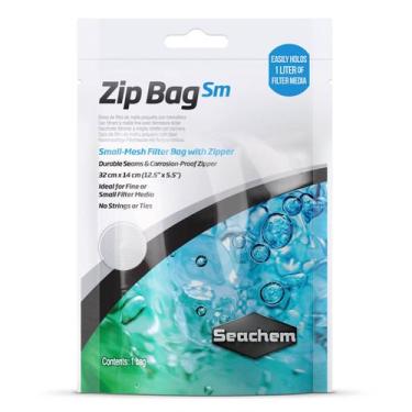 Imagem de SEACHEM NET SMALL ZIP BAG BOLSA P/ ELEMENTO FILTRANTE PQ 32CM x 14CM -