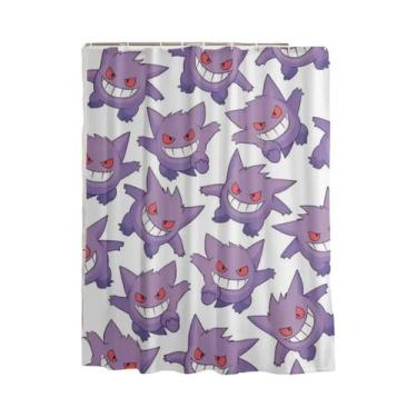 Imagem de Cortina De Chuveiro Com Desenho De Squirtle Pokemon, Decoração Leve Pa