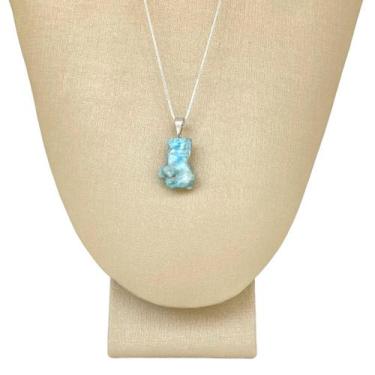 Imagem de Pingente Prata 950 Larimar Bruto - Legítimo Ponte Vecchio - Ponte Vecc