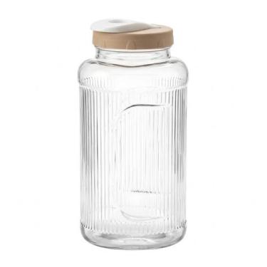 Imagem de Jarra Garrafa De Água Suco Tampa Higiênica 2 Litros Geladeira Plástico