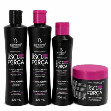 Imagem de Kit Capilar Liso com Força Fortalecimento Capilar - Bio Instinto