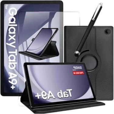 Imagem de Capa Giratória Compativel Tablet Samsung Galaxy Tab A9+ A9 Plus 11 Pol
