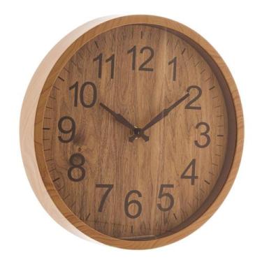 Imagem de Relógio De Parede Decorativo 25cm Para Cozinha Sala Quarto Escritório 