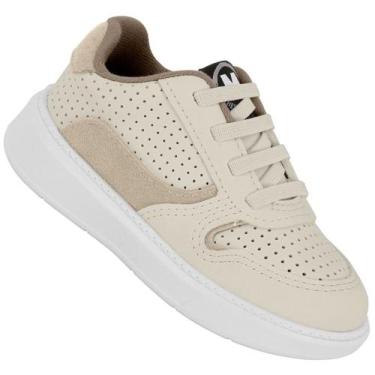 Imagem de Tenis Infantil Molekinho 2631.113 Meninos, Off white, 22