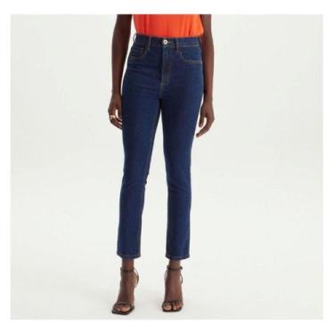 Imagem de Calça Jeans Feminina Skinny Cintura Alta Lança Perfume, Azul, 36