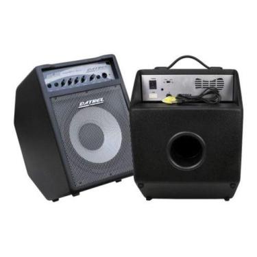 Imagem de Amplificador Cubo Para Baixo Bas100 Kickback 100w Rms Datrel, Preto, 1