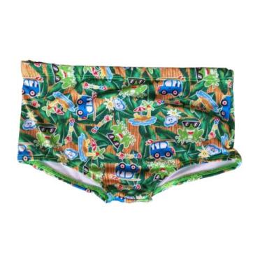 Imagem de Sunga Boxer Infantil Estampa Digital Akamai, Carrinho sammer, 8