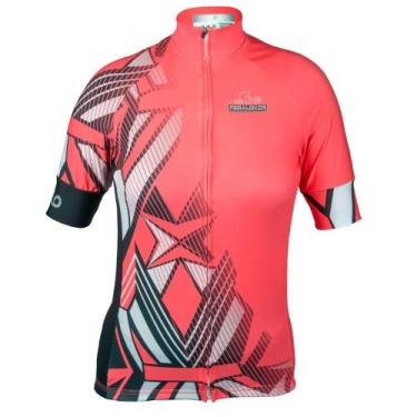 Imagem de Camisa ciclismo pedalokos competizione feminina, Coral, M