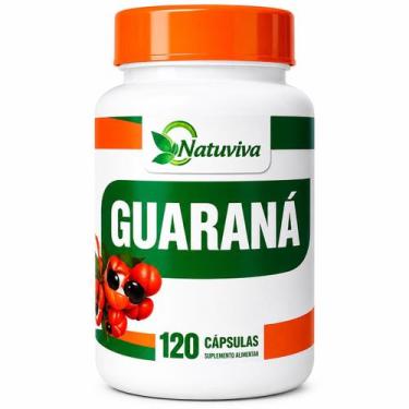 Imagem de Guaraná 120 Cápsulas 500mg Natuvitae Suplemento Alimentar Praticidade 
