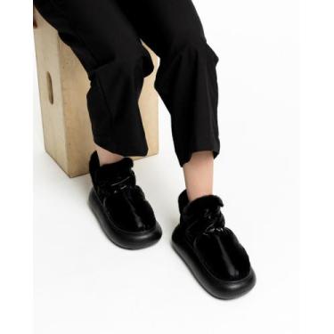 Imagem de Flowfa Lucy Classic Preto Cor:PretoTamanho:38Genero:Feminino, Preto, 3
