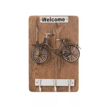 Imagem de Porta Chaves Quadro Bicicleta Em Mdf - VINTAGE, UNICO, UNICO