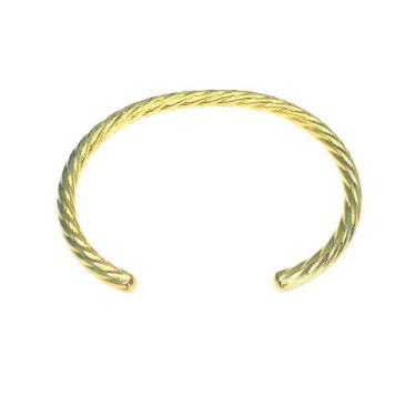 Imagem de Bracelete INFINITE punho banhado a ouro 18k pulseira feminina