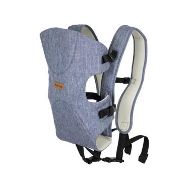 Imagem de Canguru Air Para Bebê 3 Posições Até 9kg Alça Regulável Azul Cor Azul 