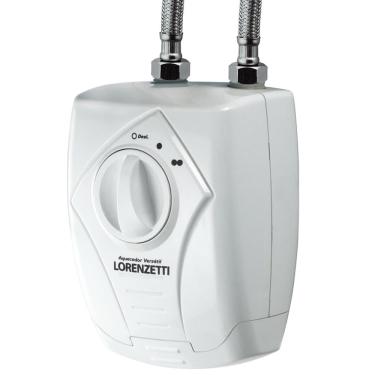 Imagem de Aquecedor Elétrico de Água Versátil Lorenzetti Multitemperatura 5500W com Desligamento Automático para Pia e Lavatório