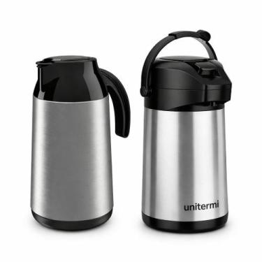 Imagem de Garrafa Térmica Unitermi Berlim 1L Verona 1L e Verona 600ml Café Chá B