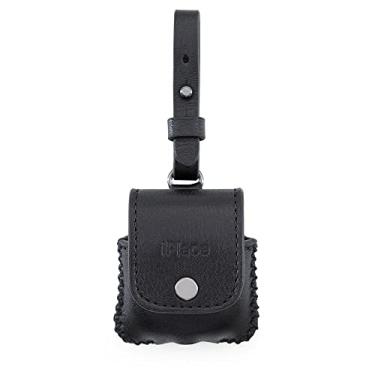 Imagem de Capa de Airpods 2 geração, Iplace, Pampas, Couro Artesanal, Preto