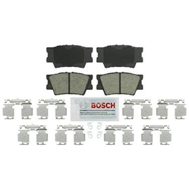 Imagem de BOSCH Conjunto de pastilhas de freio a disco de serviço severo BSD1212 - compatível com Lexus ES300h, ES350, HS250h; Pontiac Vibe; Toyota Avalon, Camry, Matrix, RAV4; TRASEIRA