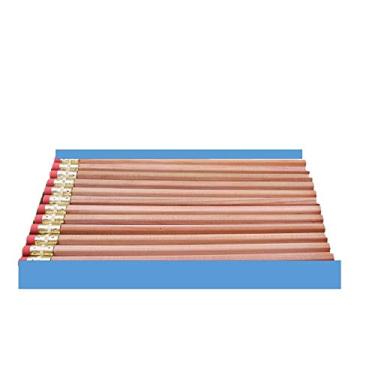 Imagem de Lápis Moon Products de madeira nua premium natural número 2 HB, natural, 36 pencils