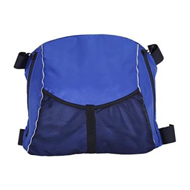 Imagem de DYNWAVE Caiaque de malha bolsa de armazenamento bolsa organizador de para caminhada canoa bote rafting, Azul