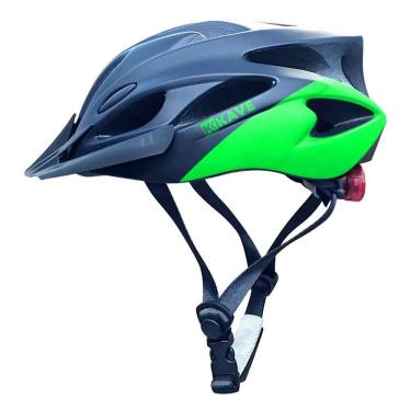 Imagem de Capacete Bike Kave Revo Preto E Verde G