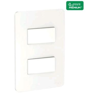 Imagem de Schneider Orion 2 Interruptores Simples Branco S71320104