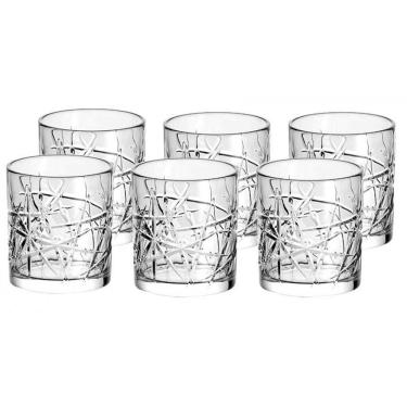 Imagem de Jogo De 6 Copos Baixo 315 Ml Para Whisky Santorini Hauskraft
