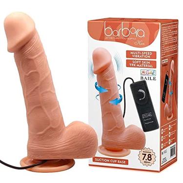 Imagem de Protese Realistico Rotativa Com Vibrador Potente – Barbara Ken