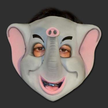 Imagem de Máscara Elefante Animal Carnaval Festas - Spook Elástico