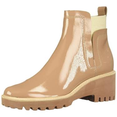 Imagem de Dolce Vita Bota feminina Huey Ankle Boot, Couro envernizado Cafe, 10