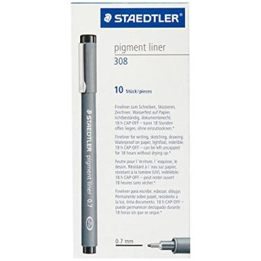 Imagem de Staedtler Lumocolor Marcador permanente universal universal para caneta, 4 peças