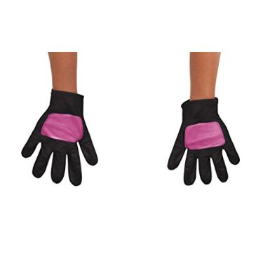 Imagem de Luvas infantis Power Rangers Ninja Steel, rosa, tamanho único