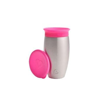 Imagem de Copo Termico 360 Rosa Miracle Munchkin
