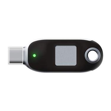 Imagem de FEITIAN Chave de segurança BioPass K26 USB-C – Sensor de impressão digital, certificado FIDO2 e U2F – NFC – Autenticador biométrico de dois fatores para Windows, Mac, Android – Evita invasões de conta