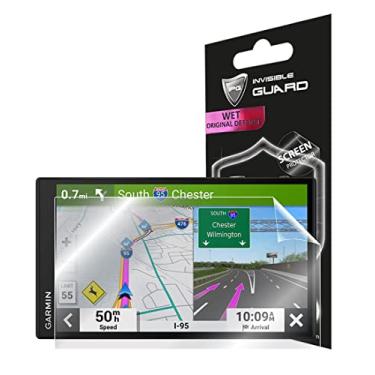 Imagem de IPG Para Garmin DriveSmart 76, protetor de tela de navegação GPS de carro de 7 polegadas invisível ultra HD filme transparente anti arranhões - suave/auto-cura/sem bolhas para DriveSmart 76