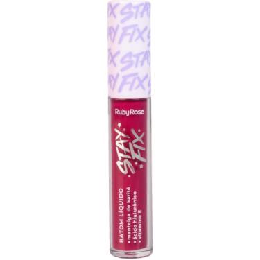 Imagem de Batom Líquido Stay Fix HB5692 CS80 Adhara 2 Ruby Rose