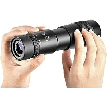 Imagem de 4k 10-300x40mm Super Telescópio Zoom Telescópio Monocular Telescópio Portátil Ampliação de 300X