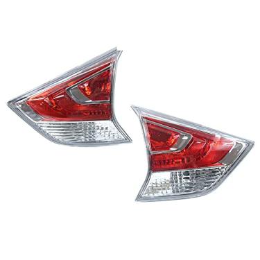 Imagem de JESYMBX Para NISSAN X-TRAIL T32 2014 2015 2016 Luz traseira para-choque traseiro luz de neblina par interno de luz de freio