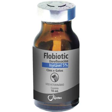 Imagem de Antibiótico Syntec Flobiotic Solução Injetável - 10 mL