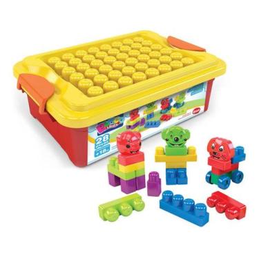 Brinquedo Infantil Pinos De Monta Tipo Pinos Mágicos C/ 90 Pecas Coloridas, Magalu Empresas