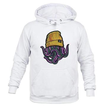 Imagem de Moletom Blusa De Frio Inverno Polvo - Surprass, Branco, M