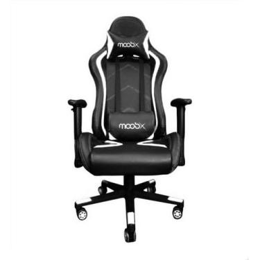Imagem de Cadeira Gamer Reclinável MoobX Thunder Branco