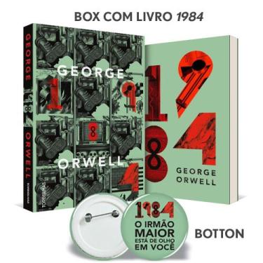 Imagem de Livro - KIT 1984 COM BOTTON