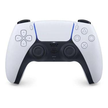 Imagem de Controle Playstation 5 Sem Fio Dualsense Ps5 Cor Branco/preto - SONY